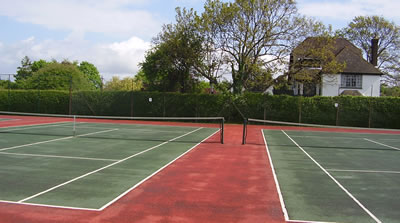 Thame Hedge Trimming at Tennis Club